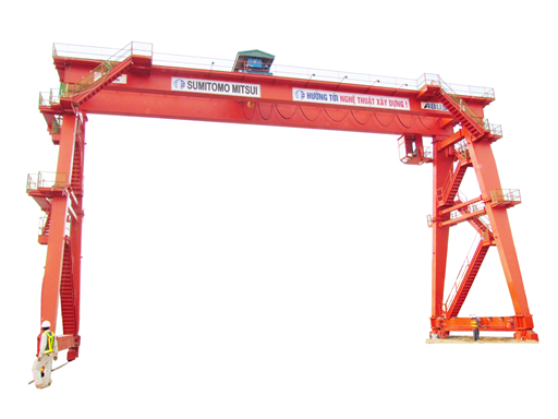 ダブル桁ガントリークレーン